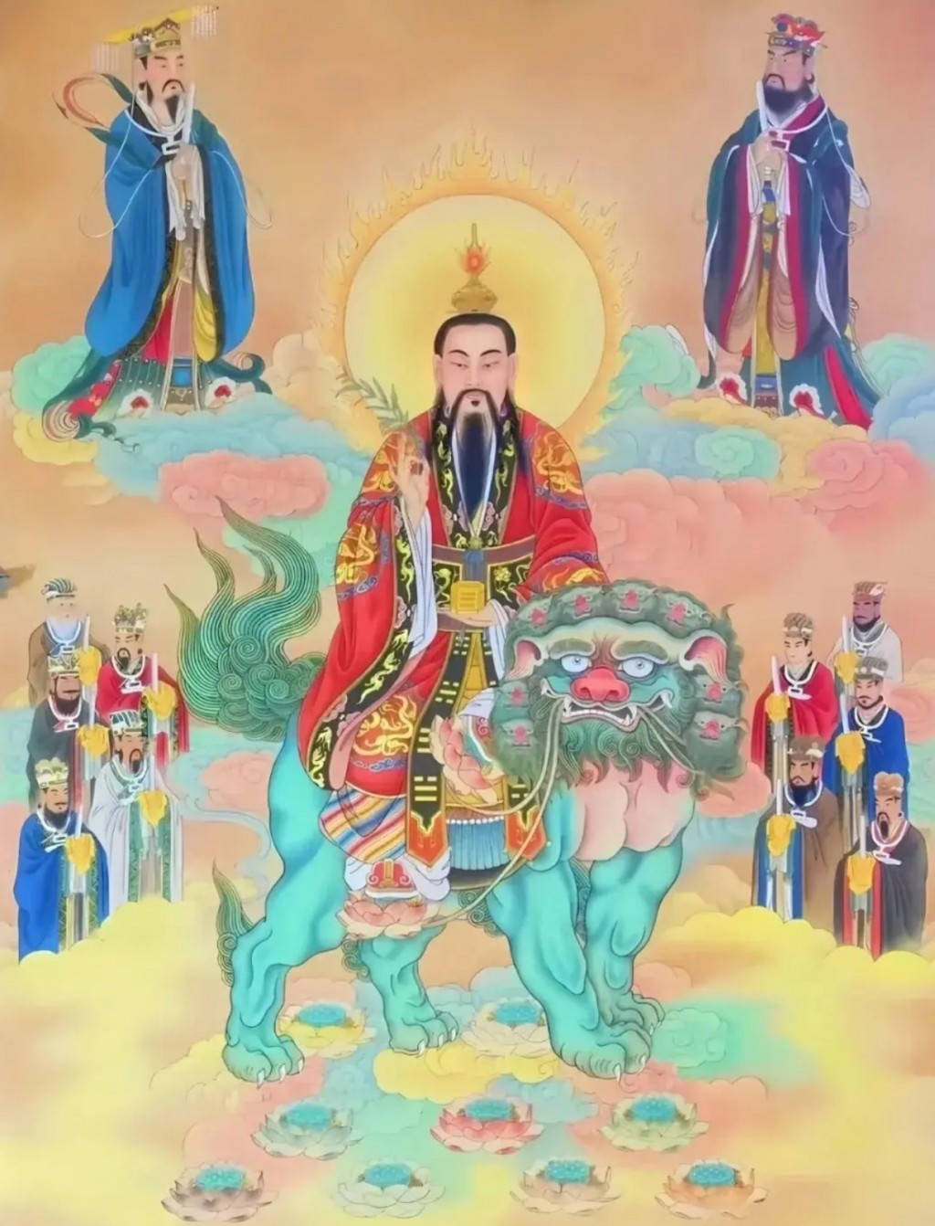 救苦寶诰 太乙救苦天尊照片