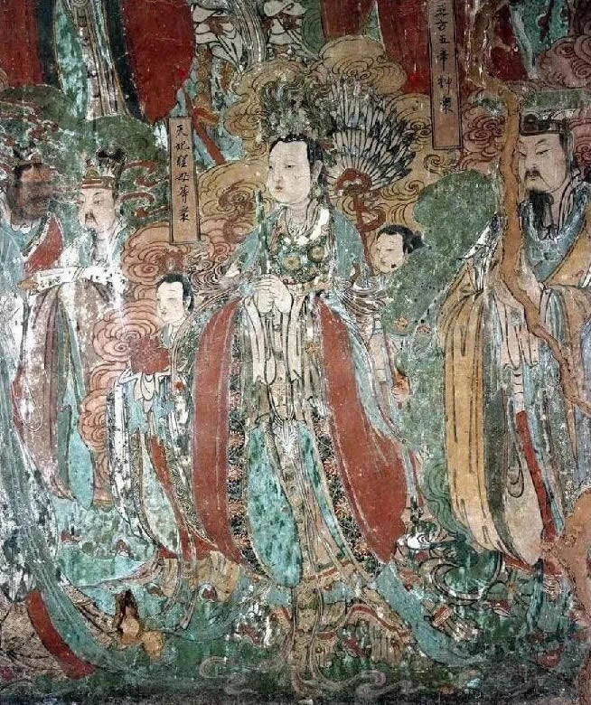 元代毗盧寺“天妃聖母”像