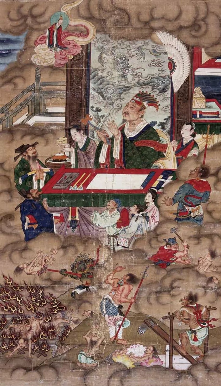 明代十殿元君之五殿