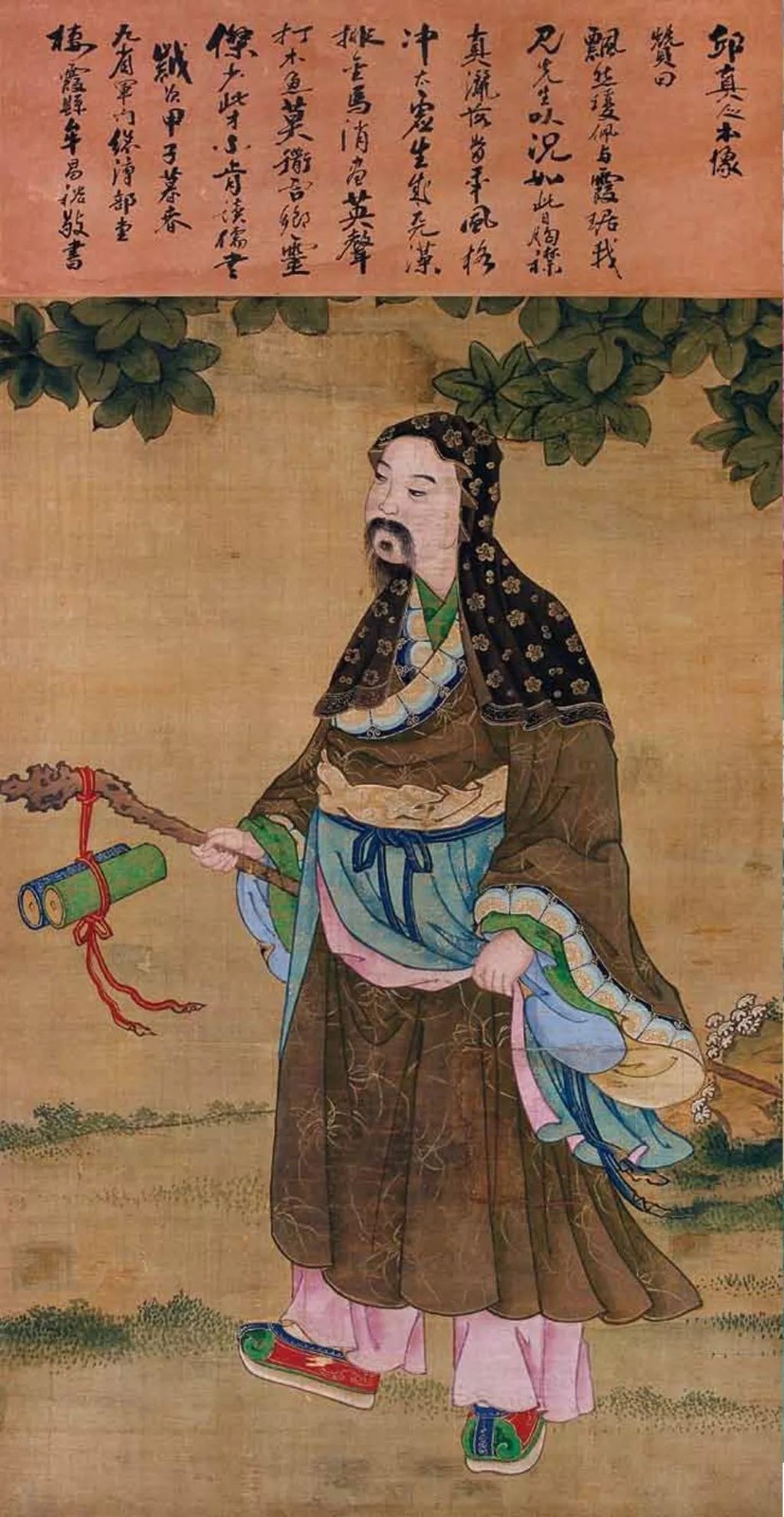 清代長春真人道行像