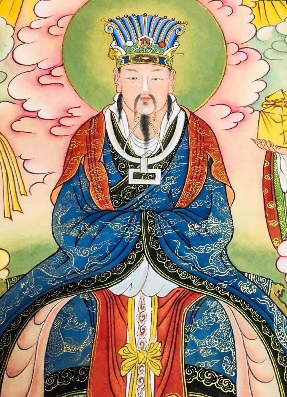 中元地官大帝寶诰照片