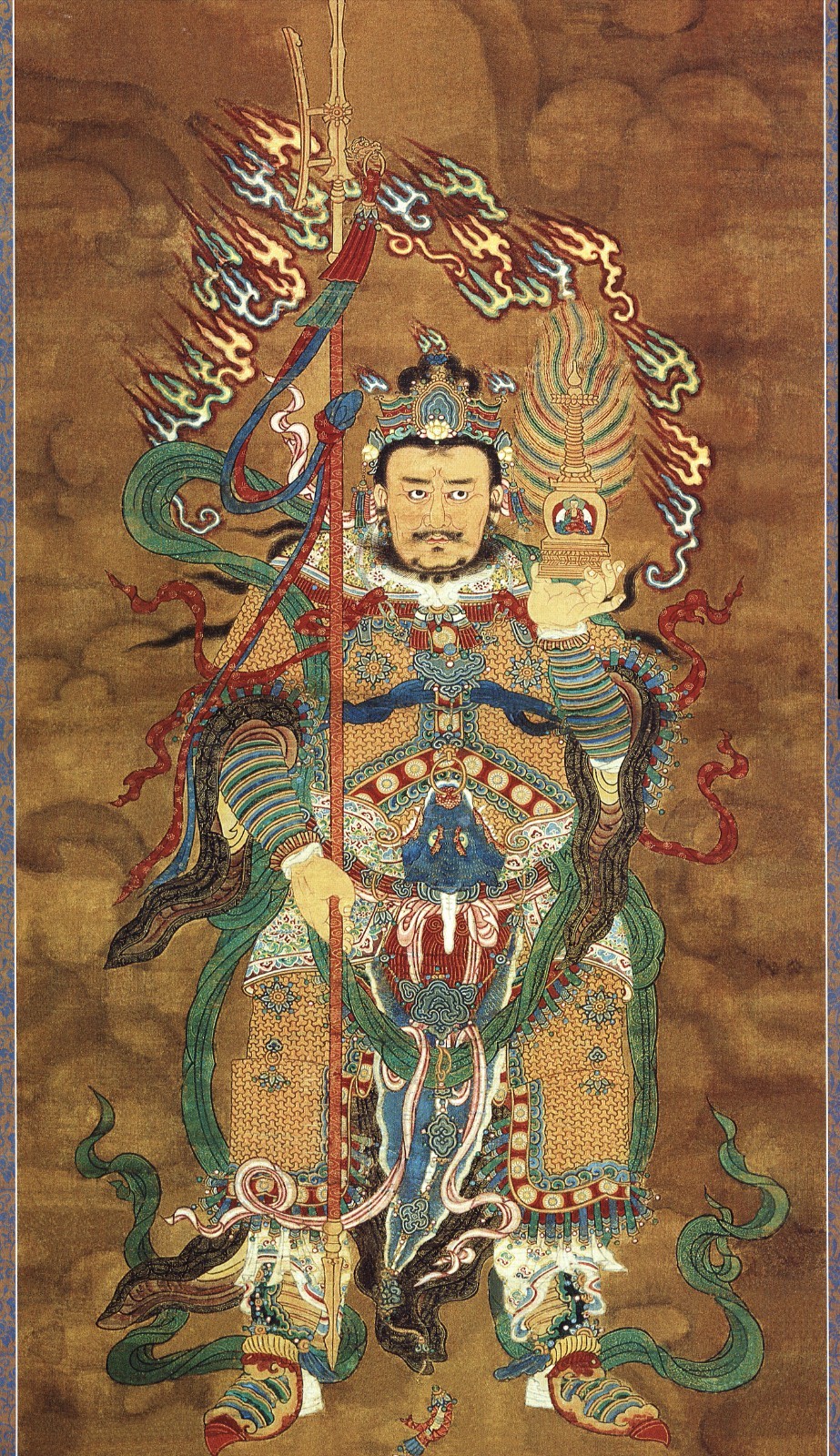 護法托塔天王象