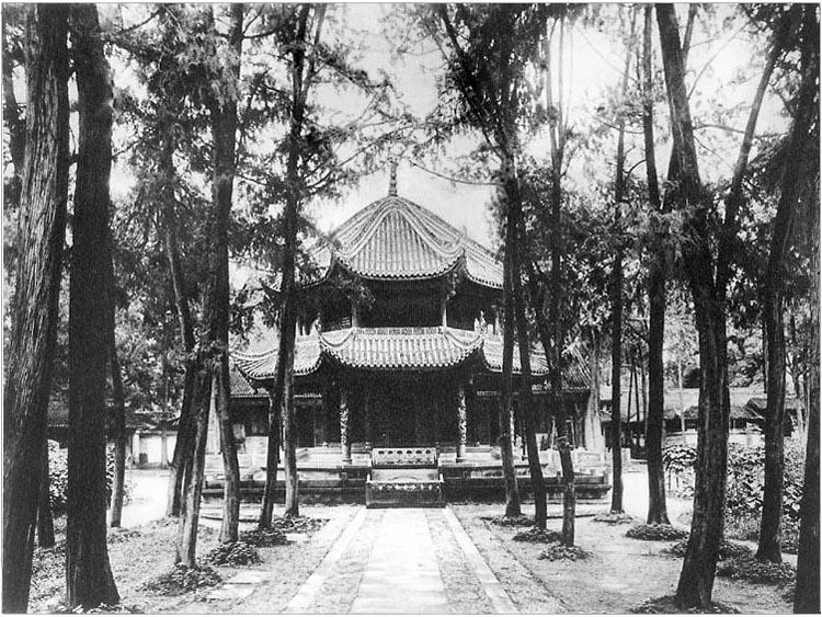 四川成都青羊宫（威爾遜攝影）1908年8月17日