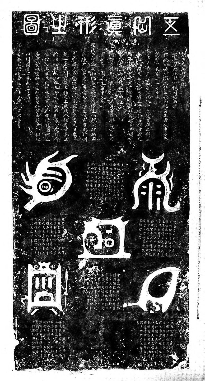 五嶽眞形之圖
